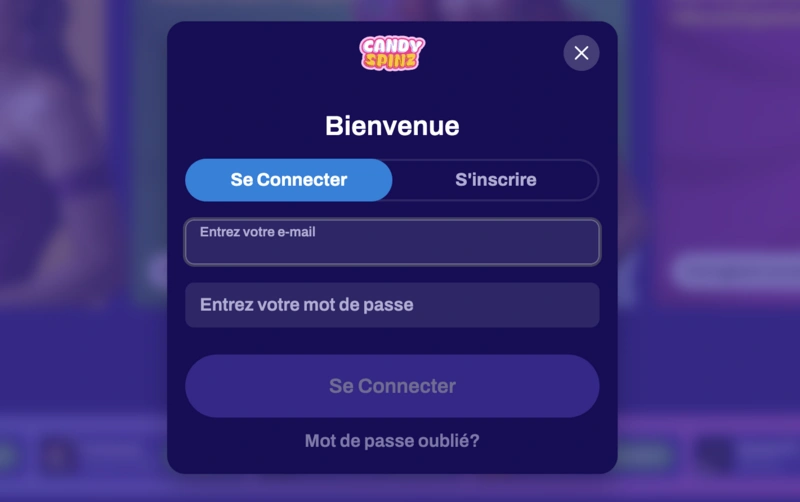 Candy Spinz Login